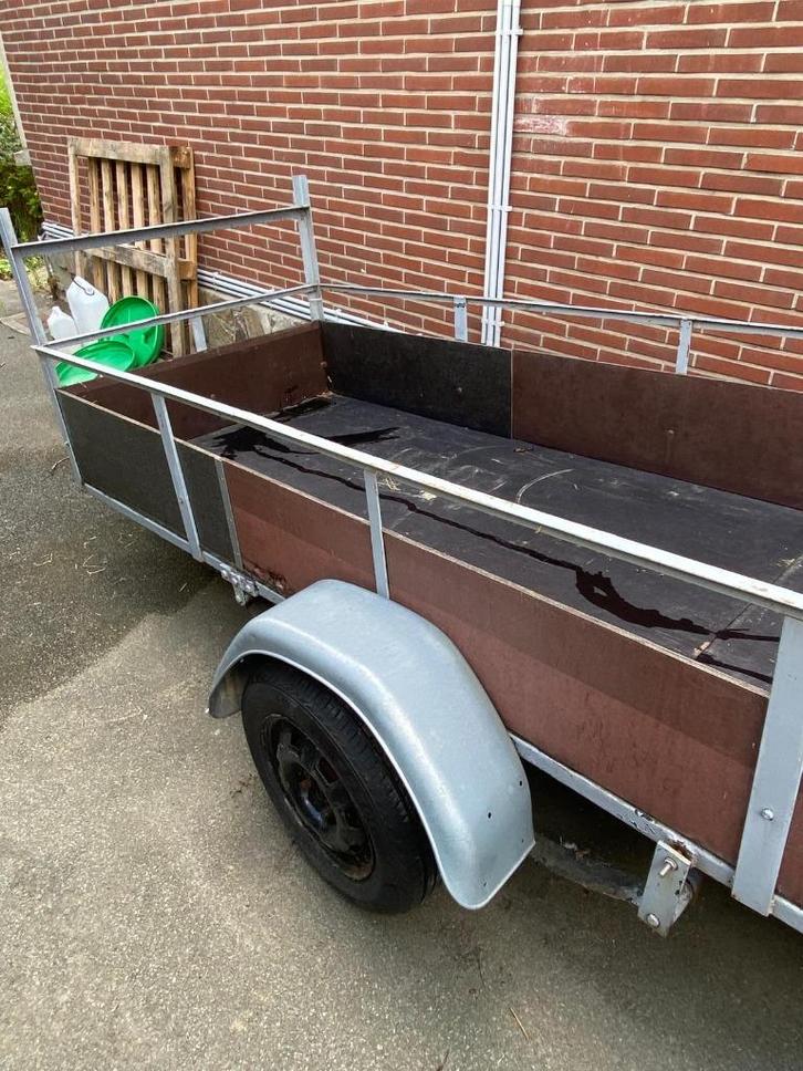 Aanhangwagen met nieuwe banden – 750 kg, Auto diversen, Aanhangers en Bagagewagens, Gebruikt, Ophalen