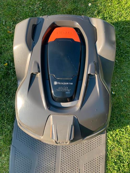 Robotmaaier husqvarna 450x Automower Grasrobot, Tuin en Terras, Robotmaaiers, Gebruikt, Ophalen of Verzenden