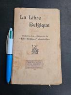 Histoire de la libre Belgique clandestine - résistance, Collections, Envoi
