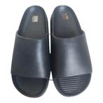 Heren slippers effen zwart 45, Kleding | Heren, Schoenen, Slippers, Verzenden, Zwart, Nieuw