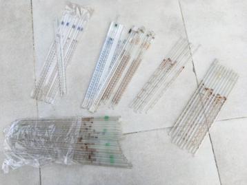 Labo Meetpipetten 2ml gegradueerd, labomateriaal beschikbaar voor biedingen