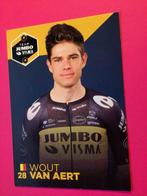 wielerkaart 2022  bk team jumbo  wout van aert, Sport en Fitness, Ophalen of Verzenden, Zo goed als nieuw