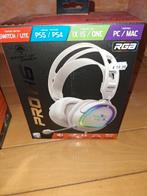 Headset voor ps4 ps5 pc mac one switch lite, Computers en Software, Ophalen of Verzenden, Zo goed als nieuw