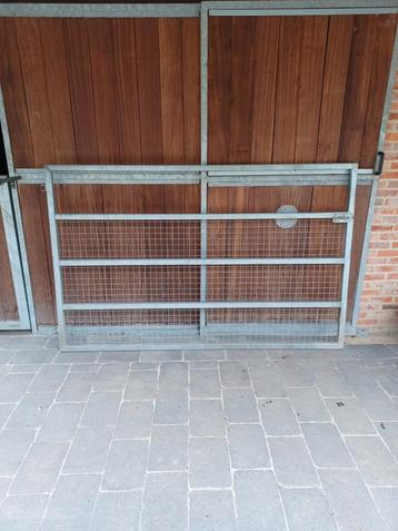 Gegalvaniseerde weidepoort, Enlèvement, Comme neuf
