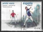 Espagne 2008 - Yvert 4020 - Sports traditionnels - Pelo (ST), Envoi