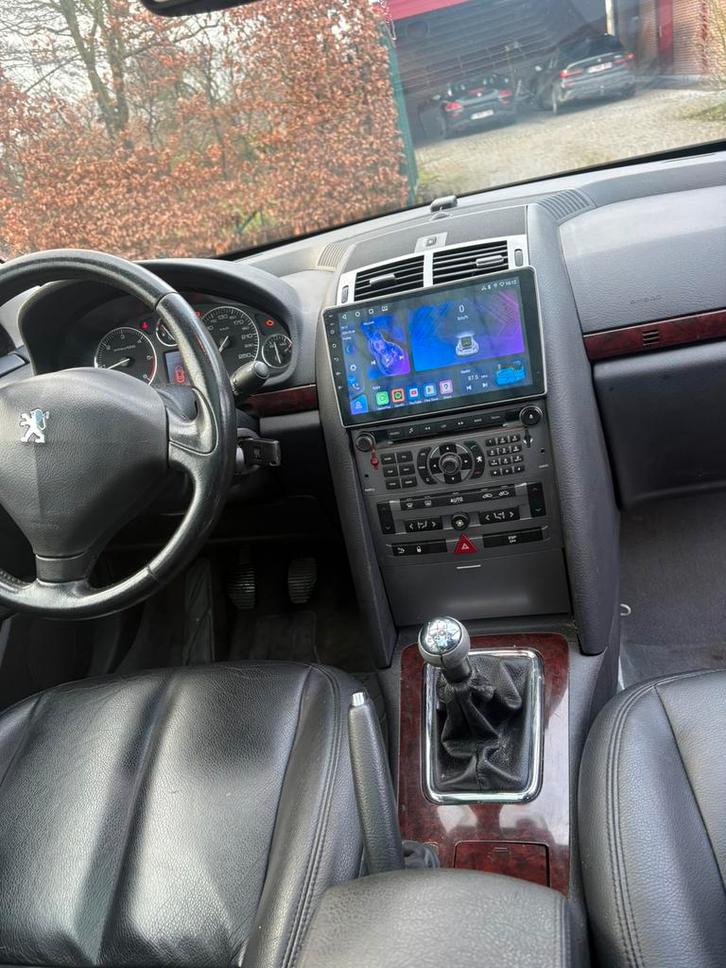 Peugeot 407 sw 1.6 diesel gekeurd voor verkoop, Auto's, Peugeot, Particulier, Trekhaak, Leder, Ophalen