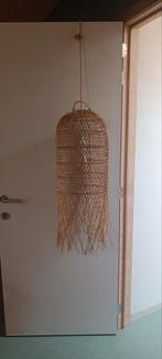 Unieke bohemian rotan hanglamp, Huis en Inrichting, Ophalen, Bohemian, Zo goed als nieuw, 75 cm of meer