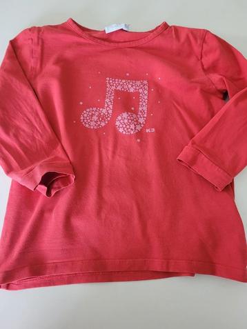 T-shirt met halflange mouwen maat 134 van K3 by Jbc, Enlèvement ou Envoi, Comme neuf