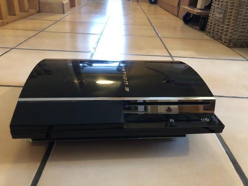 Retrocompatible PS3, Games en Spelcomputers, Spelcomputers | Sony PlayStation 3, Gebruikt, Phat, 60 GB, Met 1 controller, Ophalen of Verzenden