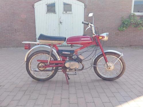 Verchovina Moto-50 oldtimer brommer 1978 kickstarter 49c, Fietsen en Brommers, Brommers | Oldtimers, Klasse B (45 km/u), Ophalen