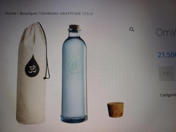 Omwater Gratitude fles beschikbaar voor biedingen