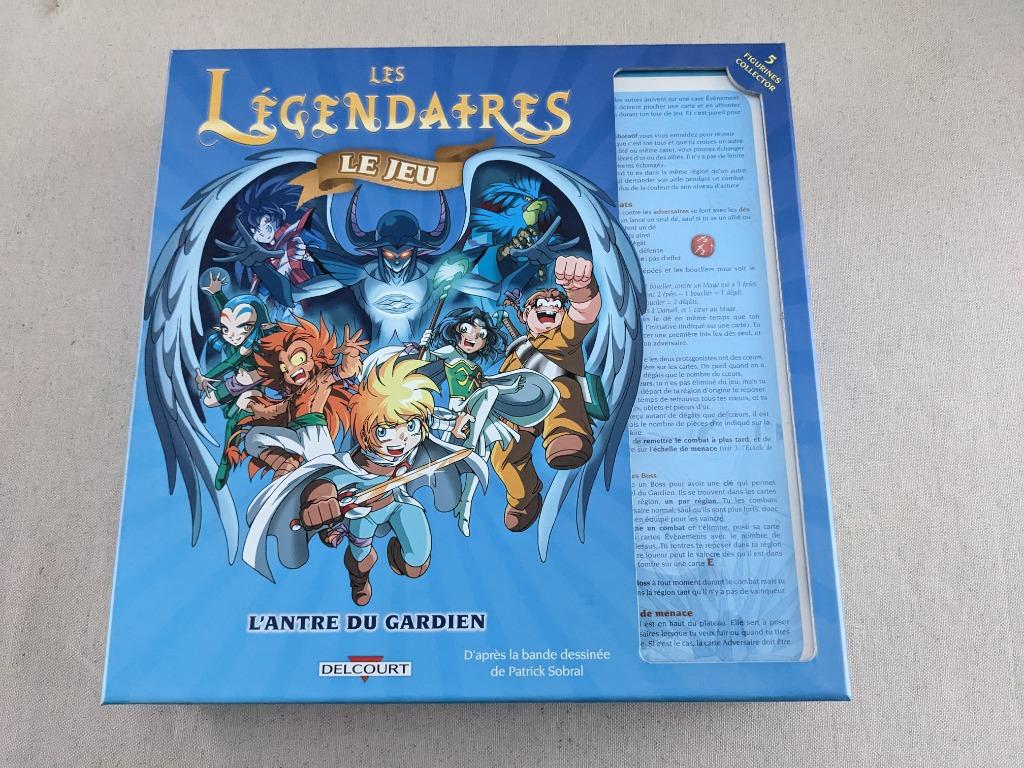 Jeu Les Légendaires L'antre du Gardien, Enlèvement, Comme neuf, Delcourt