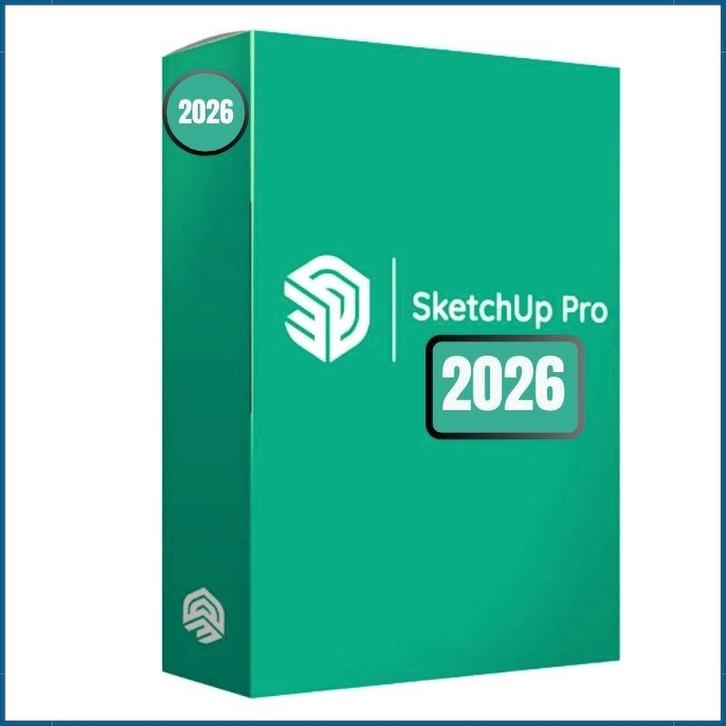 Sketchup Pro 2026, Informatique & Logiciels, Logiciel d'Édition, Neuf, MacOS, Windows, Enlèvement