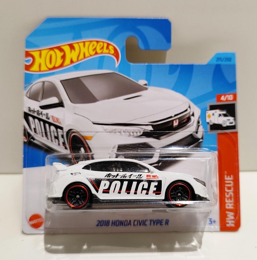 Hot Wheels 2018 Honda Civic Type R Police (2023), Ophalen of Verzenden