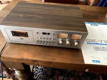 Cassettedeck Akai GXC-710D met manuel, Enlèvement ou Envoi, Simple, Akai, Tape counter