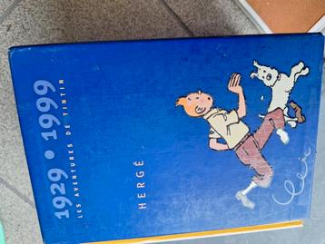 Kuifje strips en boeken harde kaft 21 stuks Franstalig bied  beschikbaar voor biedingen