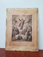 Ets (1820-1860) Overbeck C. naar J. Settegast Germany, Ophalen of Verzenden