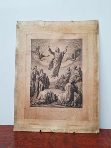 Ets (1820-1860) Overbeck C. naar J. Settegast Germany beschikbaar voor biedingen