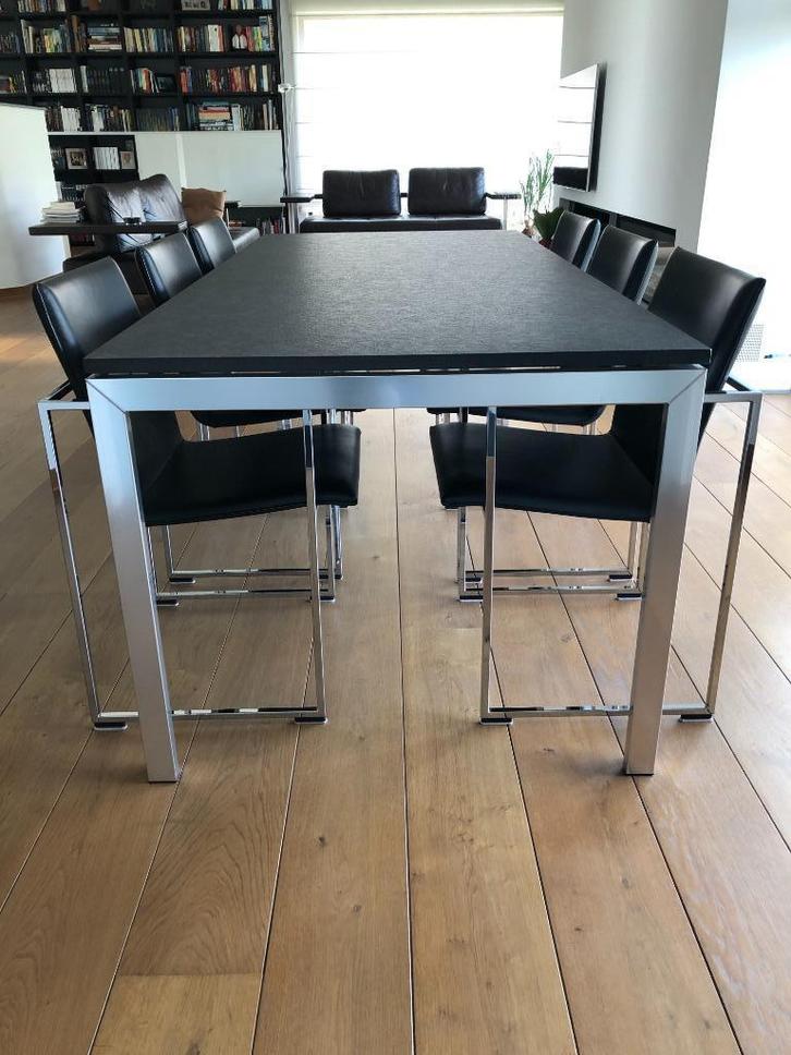 TAFEL - Design COR FINO, Huis en Inrichting, Tafels | Eettafels, Zo goed als nieuw, 50 tot 100 cm, 150 tot 200 cm, Vijf personen of meer