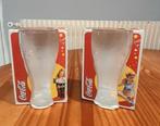 Lot de 2 verres Coca Cola vintages, Neufs, Glas of Glazen, Nieuw, Ophalen of Verzenden, Glas