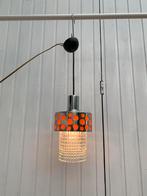 Raak Space Age vintage hanglamp, Huis en Inrichting, Lampen | Hanglampen, Glas, Gebruikt