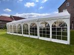 Partytent Feesttent Opslagtent Kadertent 10x30mtrKOOP & HUUR, Tuin en Terras, Partytenten, 2 meter of meer, Overige typen, Gebruikt