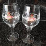 2 kleine bierglazen Broeder Jacob, Ophalen