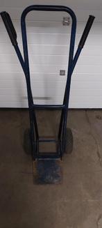 Zware steekkar met luchtbanden – robuust - perfecte staat, Doe-het-zelf en Bouw, 100 liter of meer, Ophalen, Gebruikt, Steekwagen