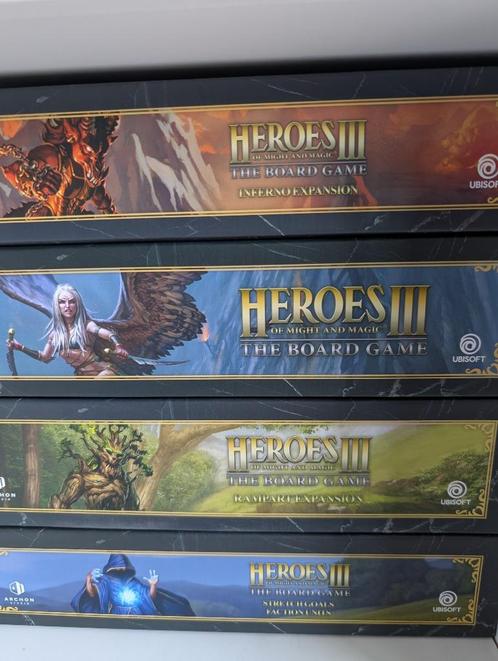 Heroes of might and magic 3 thé board game, Hobby en Vrije tijd, Gezelschapsspellen | Bordspellen, Nieuw, Een of twee spelers