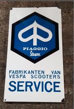 Origineel oud Vespa piaggio emaillen dealer reclame bord, Ophalen of Verzenden, Zo goed als nieuw