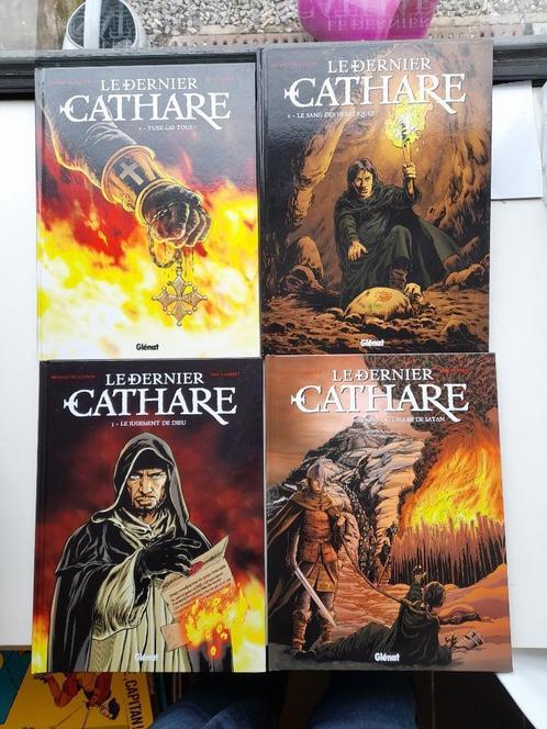 LE DERNIER CATHARE TOMES 1 à 4 SERIE COMPLETE TBE REED, Livres, BD, Comme neuf, Série complète ou Série, Enlèvement ou Envoi