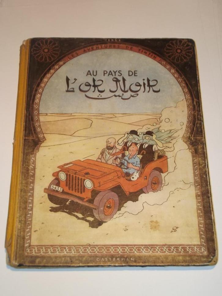 tintin au pays de l'or noir : 1950 / EO, Boeken, Stripverhalen, Gelezen, Eén stripboek, Ophalen of Verzenden