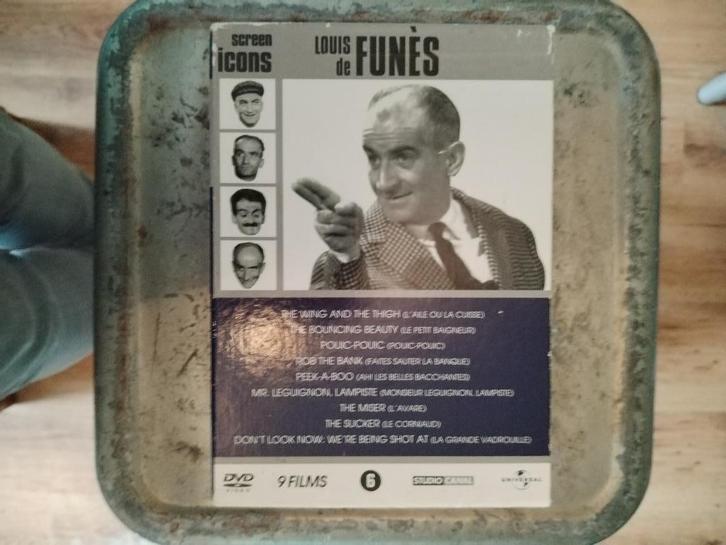 Louis de Funès – Screen icons (9 films), Cd's en Dvd's, Dvd's | Komedie, Actiekomedie, Boxset, Vanaf 6 jaar, Verzenden