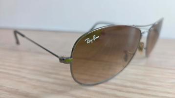 RayBan Aviator brun, Enlèvement ou Envoi, Comme neuf, Lunettes de soleil