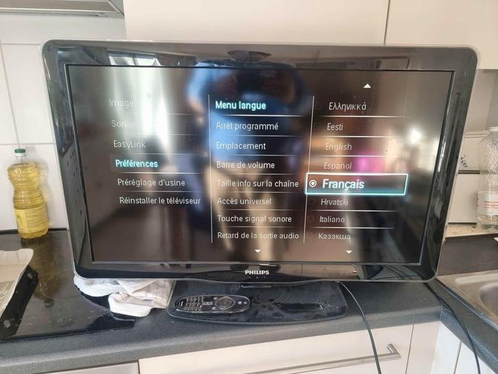 ts philips lcd, TV, Hi-fi & Vidéo, Télévisions, Utilisé, LCD, 80 à 100 cm, Full HD (1080p), Philips, 100 Hz, Enlèvement