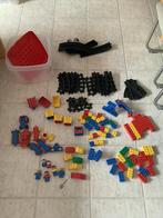 Vintage Duplo, sporen, blokken, treinen, mannekes , …, Ophalen of Verzenden, Zo goed als nieuw, Complete set, Duplo