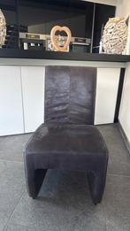 Stoelen op wieltjes. 5 stuks. 6de gratis 1 wieltje stuk, Huis en Inrichting, Stoelen, Ophalen, Overige materialen, Gebruikt, Bruin