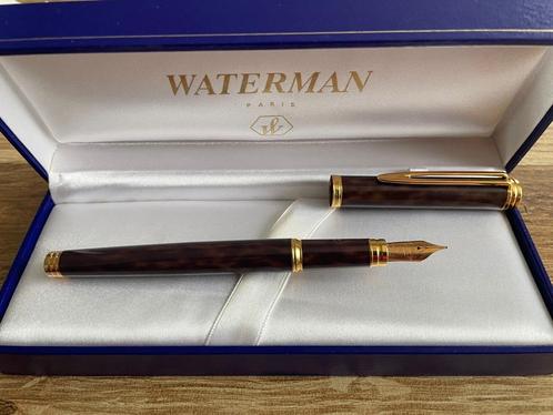 ️ Nieuwe 18K Gentleman vulpen met originele doos, Verzamelen, Pennenverzamelingen, Nieuw, Vulpen, Waterman, Met doosje, Ophalen of Verzenden
