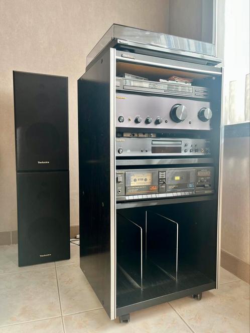 Hifi-kast technics + onkyo, Audio, Tv en Foto, Stereoketens, Zo goed als nieuw, Ophalen