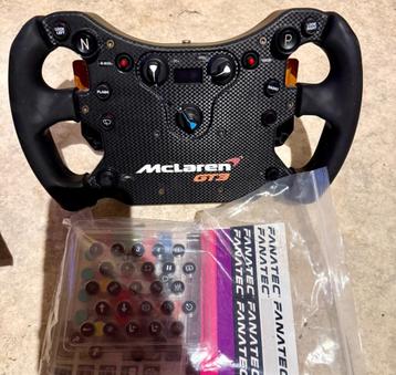 Fanatec Steering Wheel McLaren GT3 V2+QR2Pro Wheel-Side beschikbaar voor biedingen