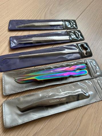 London Lash Pincet • Nieuw • Nooit gebruikt beschikbaar voor biedingen