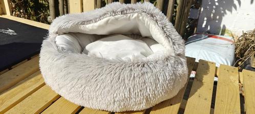 Zacht Pluche Katten-/Hondenbed – Zo Goed Als Nieuw, Dieren en Toebehoren, Kattenmanden, Nieuw, Pluche, Ophalen
