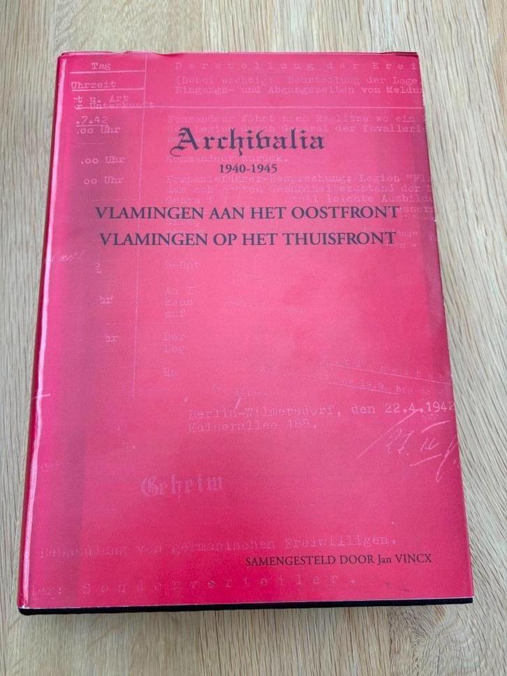 Archivalia- Etnika - SMF - Sint Maartensfonds - J Vincx, Verzamelen, Militaria | Tweede Wereldoorlog, Ophalen of Verzenden