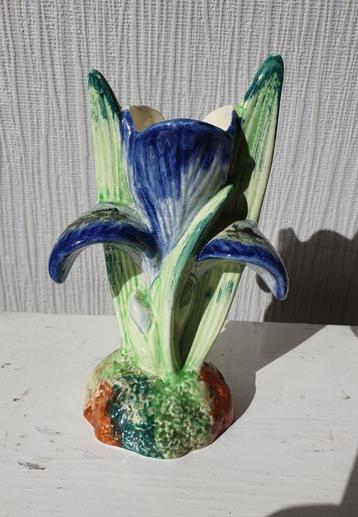  Shorter&Sons Staffordshire vaasje IRIS handgeschilderd beschikbaar voor biedingen