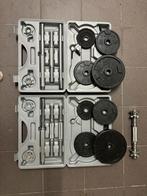 Halters, complete set, Sport en Fitness, Fitnessmaterialen, Ophalen, Gebruikt, Halterset