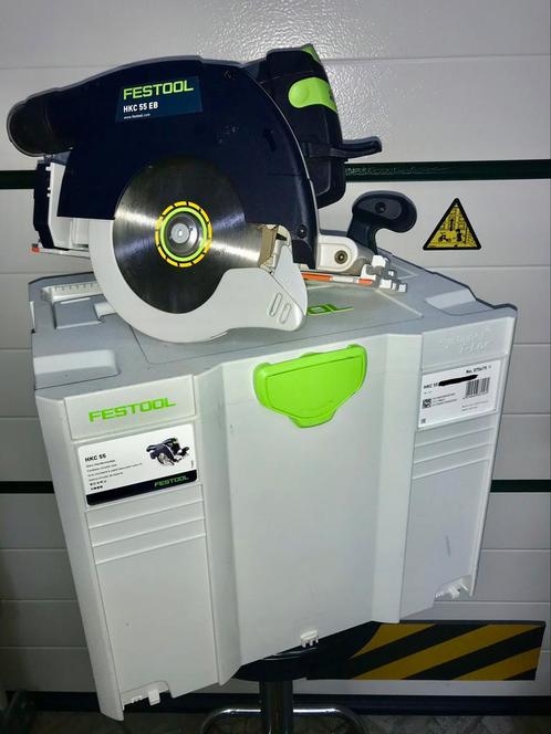 Festool HKC55EB, Doe-het-zelf en Bouw, Gereedschap | Zaagmachines, Zo goed als nieuw, Cirkelzaag, Ophalen