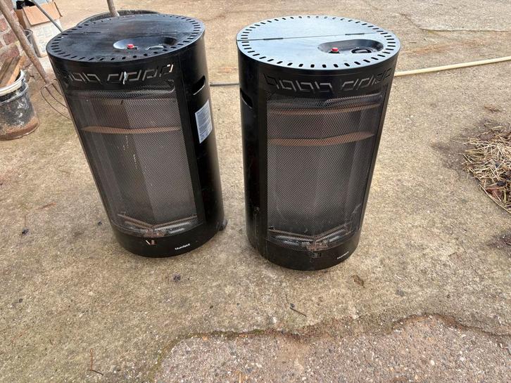2x Blumfeldt gaskachel butaan of propaan, Huis en Inrichting, Kachels, Gebruikt, Vrijstaand, Gaskachel, Gas, Ophalen