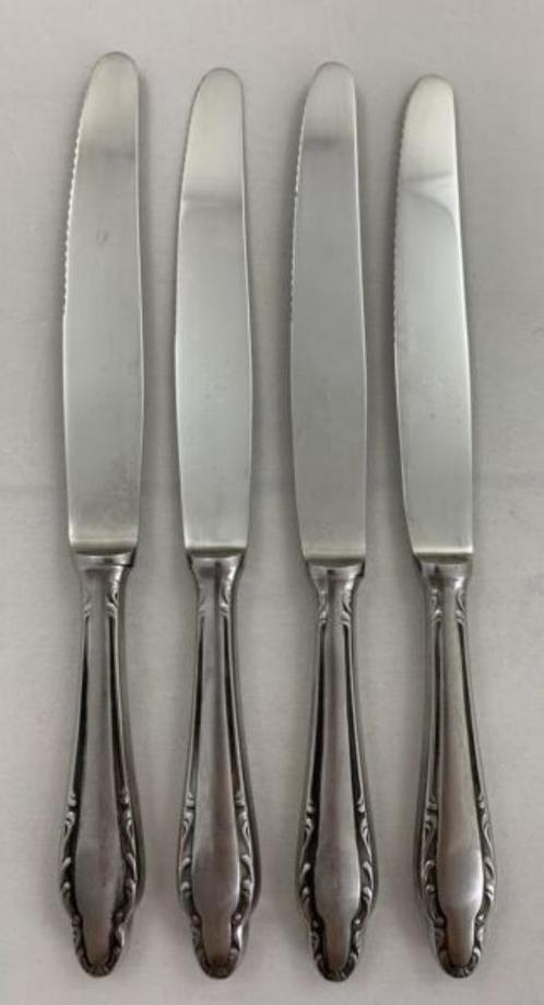 Lot de 4 couteaux de table Sola GZ 980 Couteaux à dîner Holh, Maison & Meubles, Cuisine | Couverts, Utilisé, Enlèvement ou Envoi
