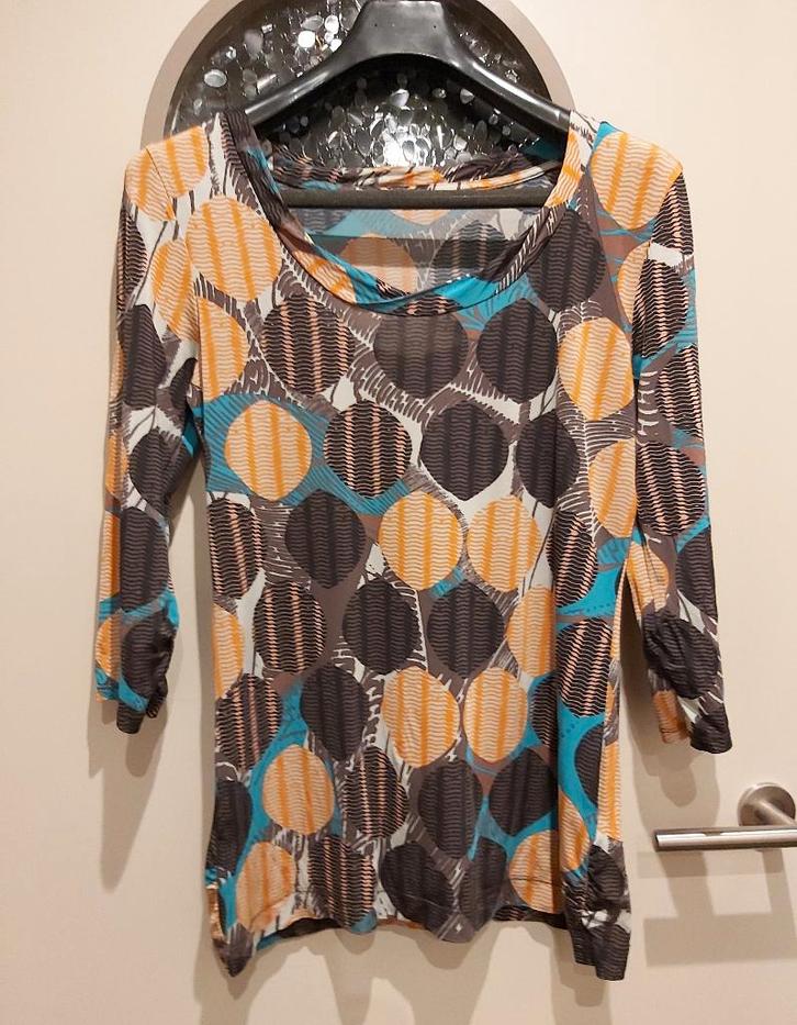 Chris Janssens, shirt lange mouw, mt M, Kleding | Dames, T-shirts, Zo goed als nieuw, Maat 38/40 (M), Lange mouw, Ophalen of Verzenden