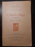 Origineel Album L'Affiche Belge Dessins Originaux 1897, Envoi, Utilisé, Peinture et dessin